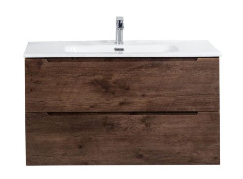 Тумба под раковину BelBagno Etna ETNA-800-2C-SO-RW-P 80х50 подвесная цвет коричневый