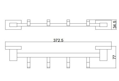 Крючок BELZ B90415-4 - фото 2