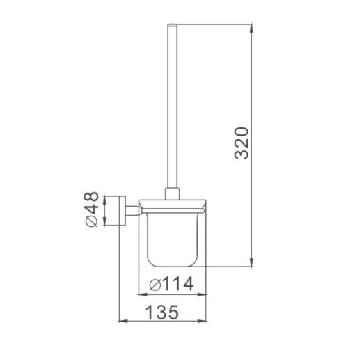 Ершик Haiba HB8710 - фото 3