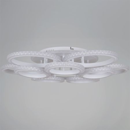 Люстра потолочная Reluce 06333-0.3-5+5A WH (RGB)