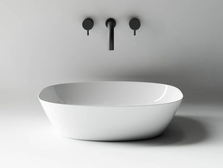 Раковина из сантехнического фарфора Ceramica Nova ELEMENT CN5005 50х40 накладная цвет белый без отверстий под смеситель