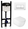 Комплект унитаз с инсталляцией Valsir KIT VSWM 7334 Slim P1