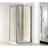 Душевой уголок Good Door PANDORA ПД00075 80х80 стекло прозрачное профиль хром без поддона