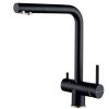 Смеситель для кухни Paulmark SKALEN Sk213020-AN на мойку черный