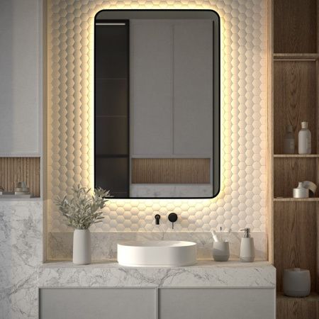 Зеркало с подсветкой Defesto AURA DF 2980 80х120 подвесное