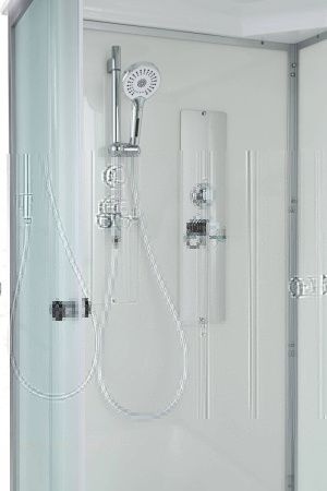 Душевая кабина AvaCan D D5080 80х80 четверть круга с крышей ориентация универсальная