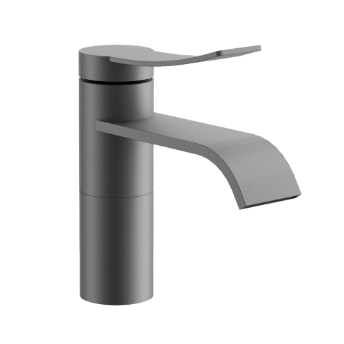 Смеситель BELZ B10812-3 на раковину оружейная сталь