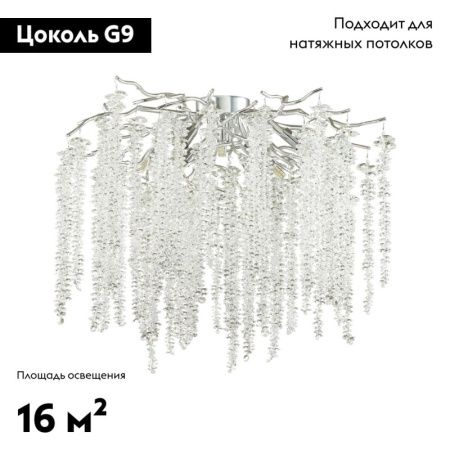 Люстра потолочная Odeon Light Banche (Банцхе) 5004/8C