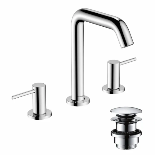 Смеситель Hansgrohe Tecturis S 73330000 на раковину хром - фото 2