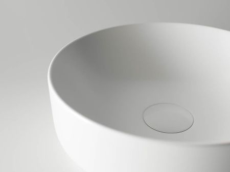 Раковина из сантехнического фарфора Ceramica Nova ELEMENT CN6006 40х40 накладная цвет белый без отверстий под смеситель