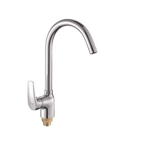 Смеситель для кухни Shevanik S5053 на мойку хром - фото 2