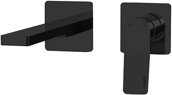 Смеситель Paffoni Tilt TI105NO70 встраиваемый в стену черный