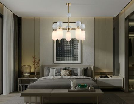 Люстра на штанге Ambrella Light Ceramo Modern (Церамо Модерн) LH53104
