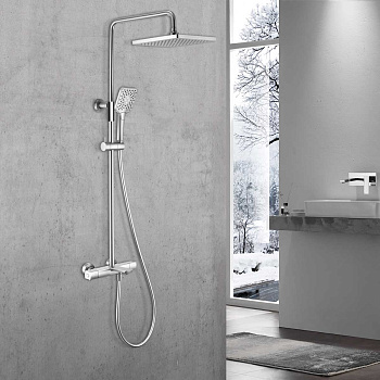 Душевая стойка Vincea Next VSFS-1N1TCH настенная цвет хром