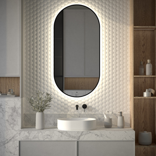 Зеркало с подсветкой Defesto AURA DF 2926R 60х120 - фото 3