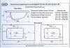 Раковина из сантехнического фаянса Gid Simple-N 71132 60х50 встраиваемая цвет белый 1 отверстие под смеситель