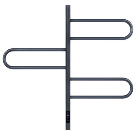 Полотенцесушитель электрический Vincea VTD-1R2CGE 50х80 серый