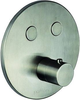 Смеситель для душа Paffoni Compact Box CPM018ST встраиваемый в стену сталь
