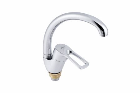 Смеситель для кухни FAUZT FZs-863-129 на мойку хром