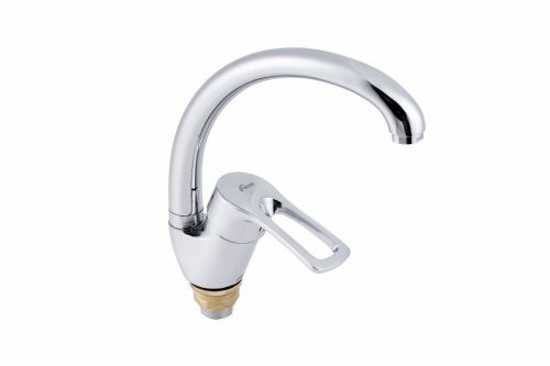 Смеситель для кухни FAUZT FZs-863-129 на мойку хром - фото 2