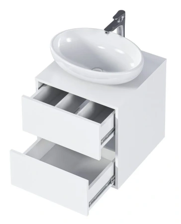 Тумба под раковину 1MarKa Veil Ц0000034030 50х50 цвет белый