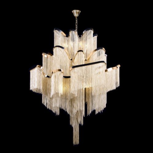 Люстра подвесная Loft It Stream 10208/1000 Gold - фото 2