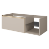 Тумба под раковину Armadi Art Quatro 790-M6-120-D-MG 120х50 подвесная цвет бежевый