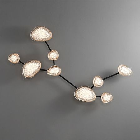 Светильник настенный Delight Collection 2309-Virgo matt black/french gold