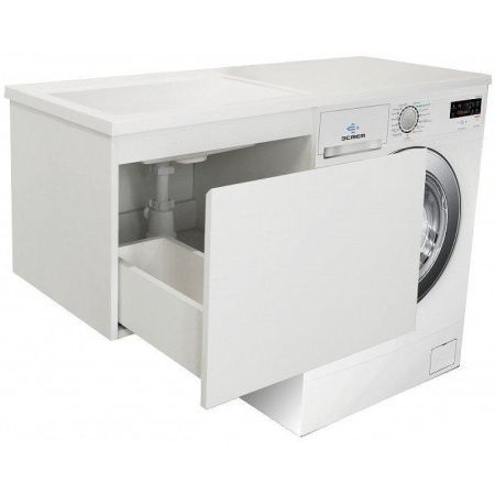 Тумба с раковиной Эстет Dallas Luxe 140 ФР-00002928 70х50 подвесная цвет белый