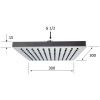 Верхний душ Remer 356SD30X 30х30 хром