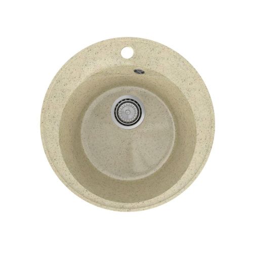 Кухонная мойка Maretti KT475-BE 48х48 цвет бежевый поверхность матовая - фото 2