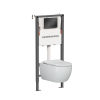 Инсталляция с кнопкой + унитаз Ceramica Nova Balance/Play CN3001_121002MB