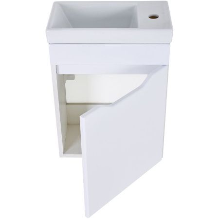 Тумба с раковиной Orange МИНИ Mini-40TUW+Ra 40х20 цвет белый