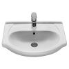 Раковина из сантехнического фарфора Santek Линда WH110156 60х40 накладная цвет белый
