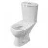 Унитаз-компакт напольный с бачком Santeri Ультра 1P4013S0100BF белый с сиденьем каскадный смыв