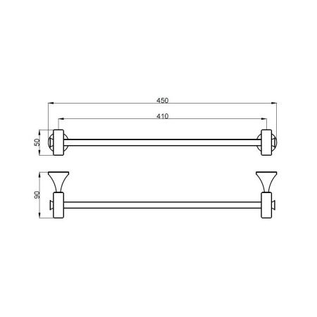 Полотенцедержатель Webert Opera OA500501065