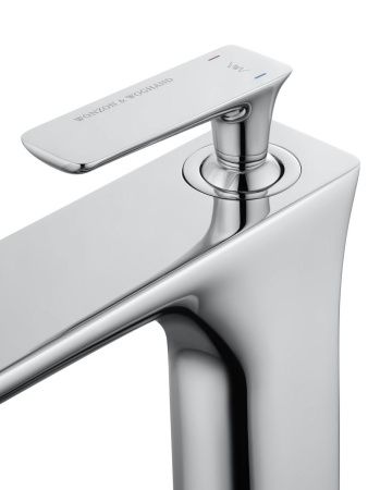 Смеситель для раковины Wonzon & Woghand Shark WW-481102-CR на столешницу хром
