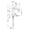 Смеситель Duravit Starck 1 TU1020002046 на раковину черный