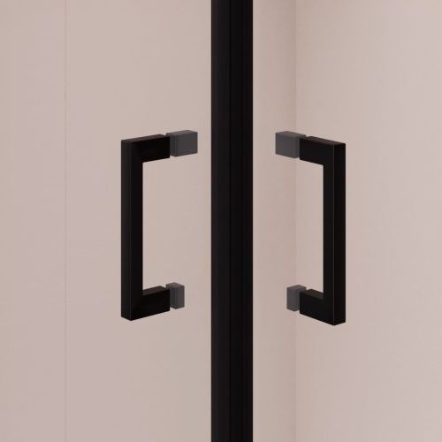 Душевой уголок RGW Passage 350803000-14 100х100 стекло прозрачное профиль черный без поддона - фото 3