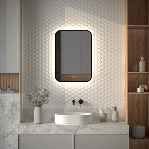 Зеркало в ванную Defesto AURA DF 2964S 50х70 - фото 3