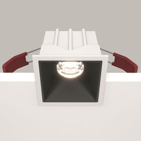 Светильник встраиваемый Maytoni Technical Alfa LED DL043-01-10W4K-SQ-WB