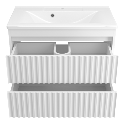 Тумба под раковину Brevita Balaton BAL-06080-01-01П2Я 78х44х54 подвесная - фото 3