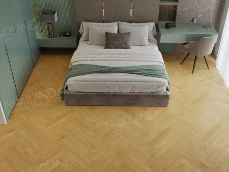 Ламинат Norland Elegant Herringbone Strong LF304-12 Дуб Мальта толщина 1.2 см 34 класс 600х100