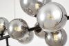 Светильник подвесной Lumina Deco LDP 7033-10 BK+GY
