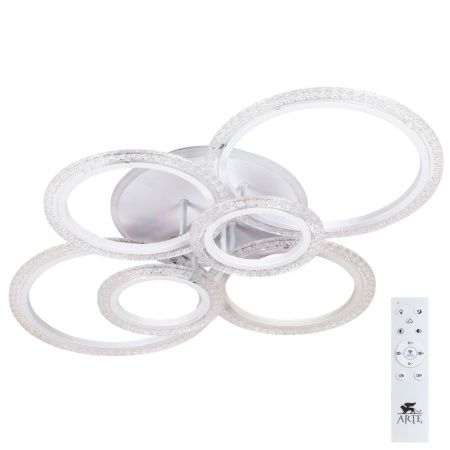 Люстра потолочная Arte Lamp CAMELIA (ЦАМЕЛИА) A2516PL-90WH