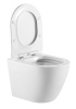 Унитаз подвесной Тритон Verso Щ0000060994 белый с сиденьем микролифт безободковый смыв торнадо