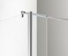 Душевая перегородка Azario CHICAGO AZ-NAR6321 1200 120х195 стекло прозрачное профиль серебро