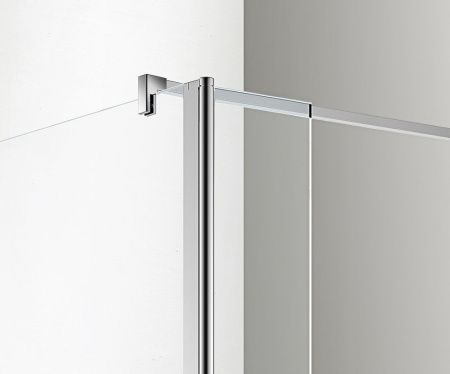 Душевая перегородка Azario CHICAGO AZ-NAR6321 1200 120х195 стекло прозрачное профиль серебро