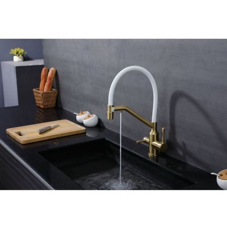 Смеситель для кухни Raglo R81 R81.62.03 на мойку золото