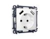 Комплект механизма розетки 2USB A+A 18W (быстрая зарядка) с/з Ambrella Volt Alfa (Алфа) MA129010